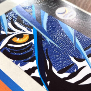 Matrica - 3D lakk, arany/ezüst