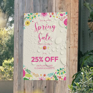 Plakát - vízálló